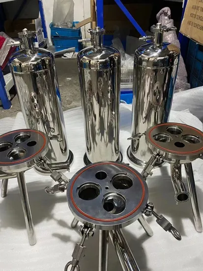 Darlly High Quality Single-Round/Multi-Round Sanitary Liquid Filter Housings