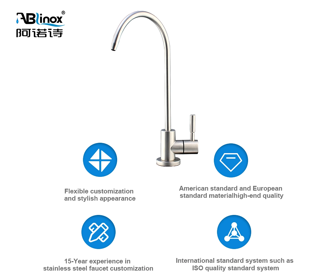 Stainless Steel Kitchen Faucet Purifier Water Tap Filter