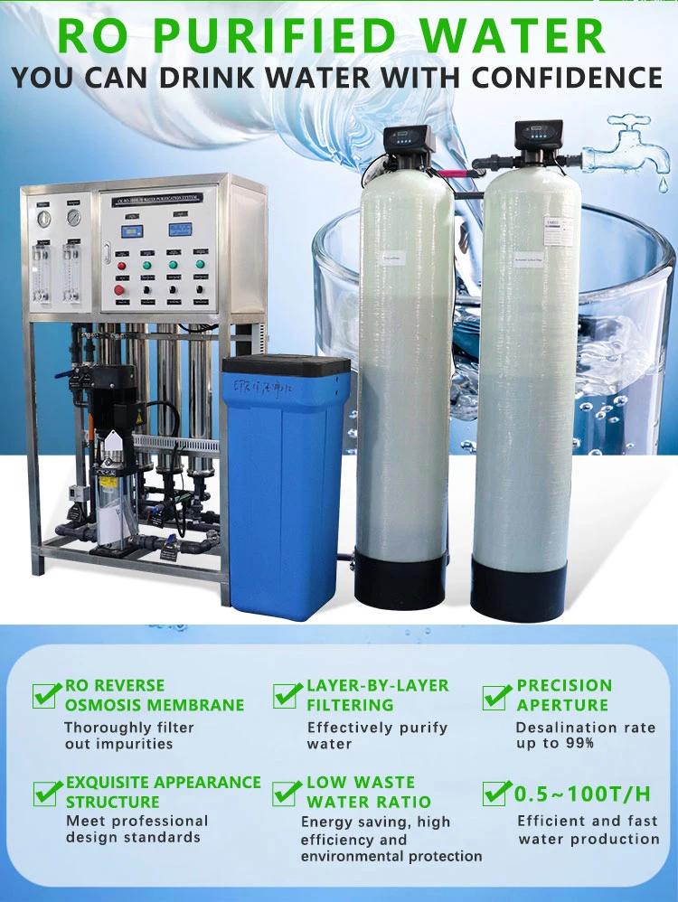 1000lph RO Water Plant RO Machines Water Filter Water Purifier Plant Water Filter RO System Home