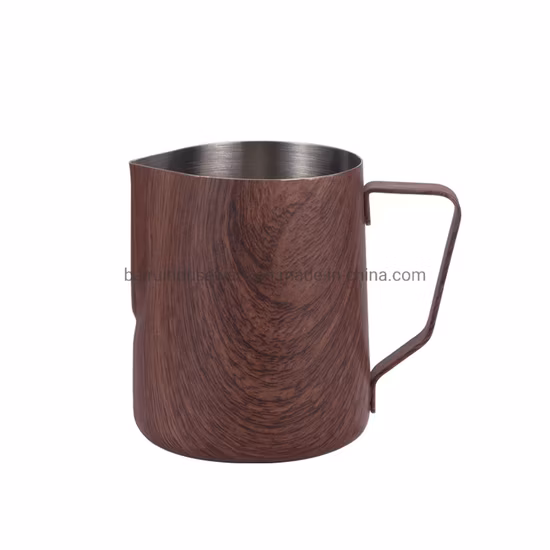 350ml 600ml de aço inoxidável barista latte maker árabe bico afiado espumante jarro de café a vapor jarro de leite