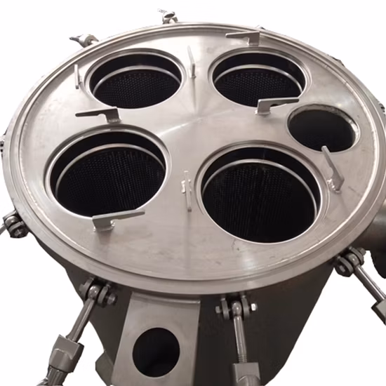 Carcaça de filtro de cartucho para máquina de filtragem de tinta de vinho e cerveja de óleo líquido multi caixa de filtro de saco de água de aço inoxidável